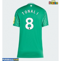 Newcastle United Sandro Tonali #8 Auswärtstrikot Frauen 2025-26 Kurzarm